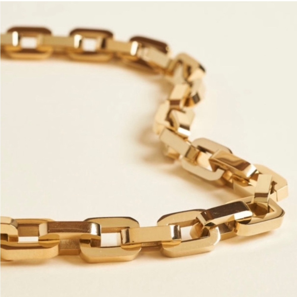 Eddie Borgo Gold Supra Link Necklace - Picture 1 of 8